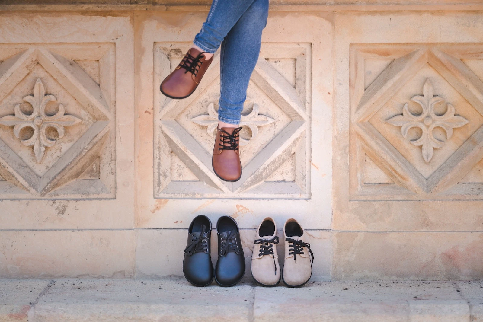 Туфли Ahinsa Bindu Barefoot — песочный, фото 12
