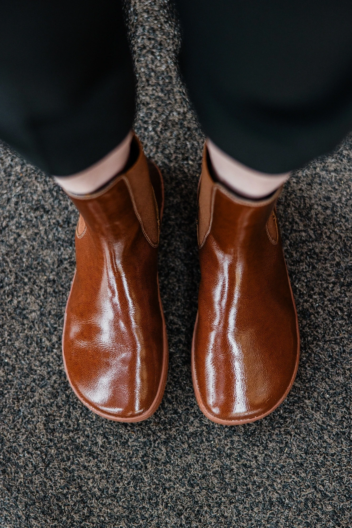 Босоногие ботинки Shapen MAJESTY — красно-коричневый, фото 2