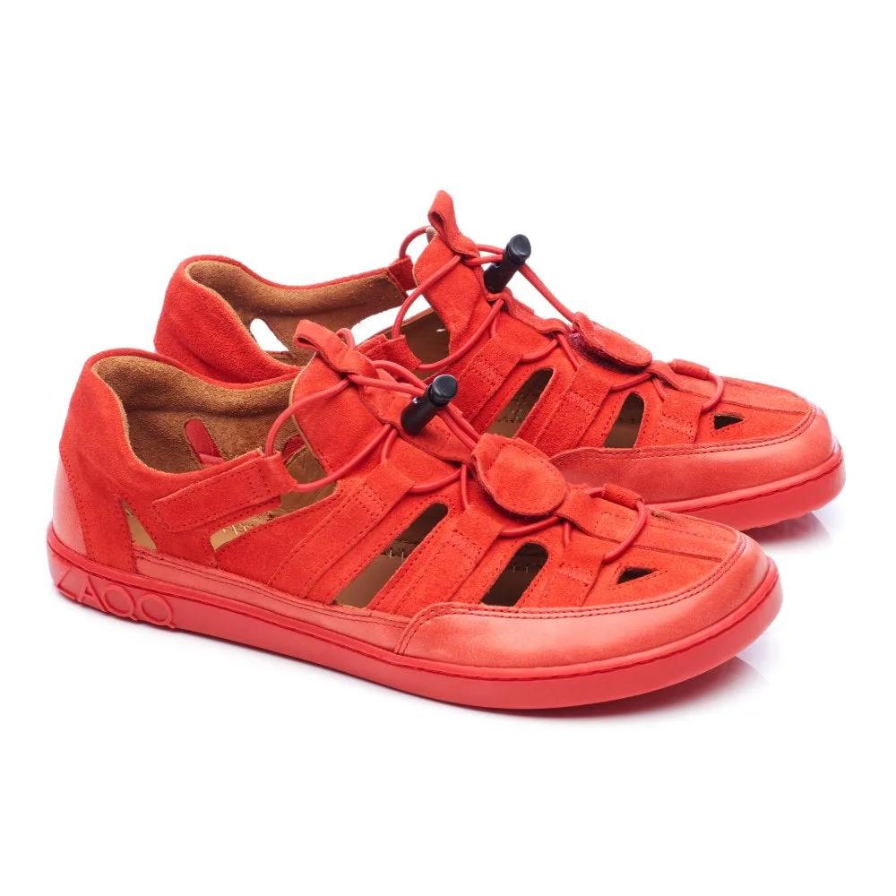 Женские сандалии ZAQQ QLEAR Red