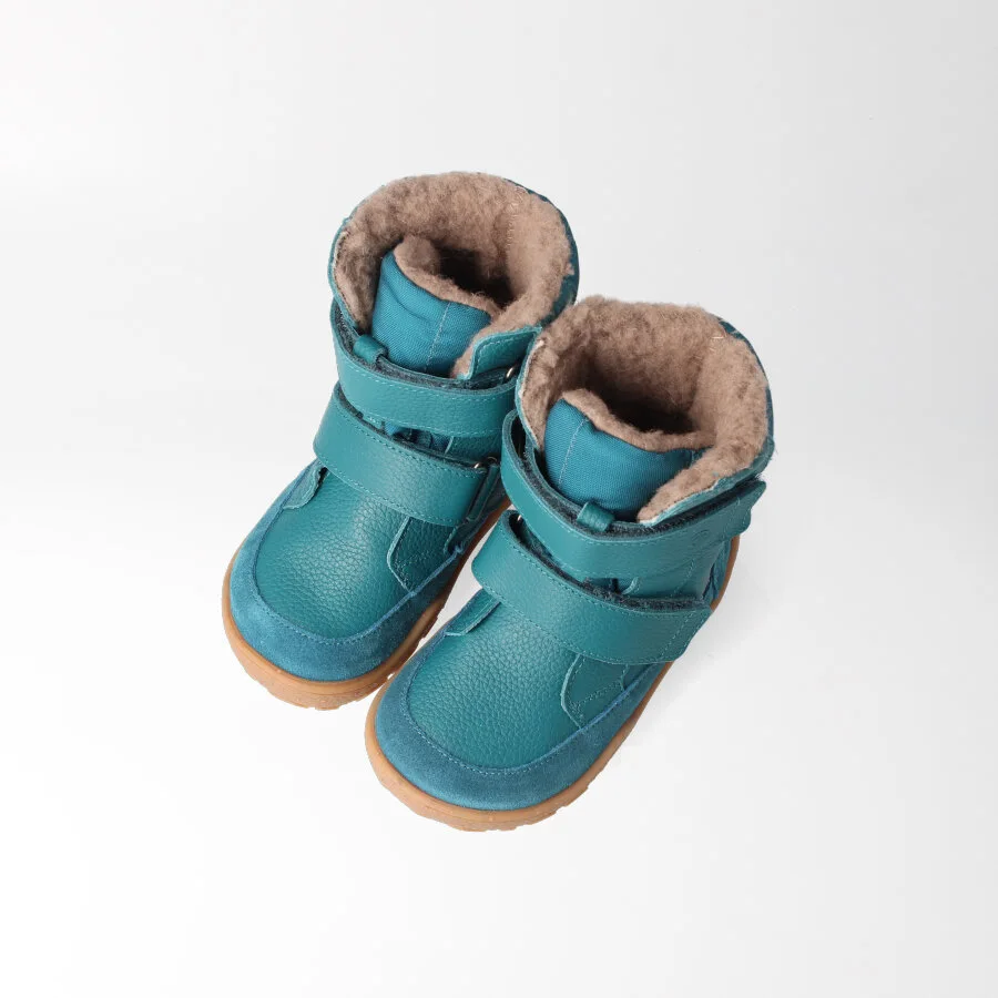 Зимние босоногие ботинки bLIFESTYLE polarfuchsSTYLE — петроль, фото 5