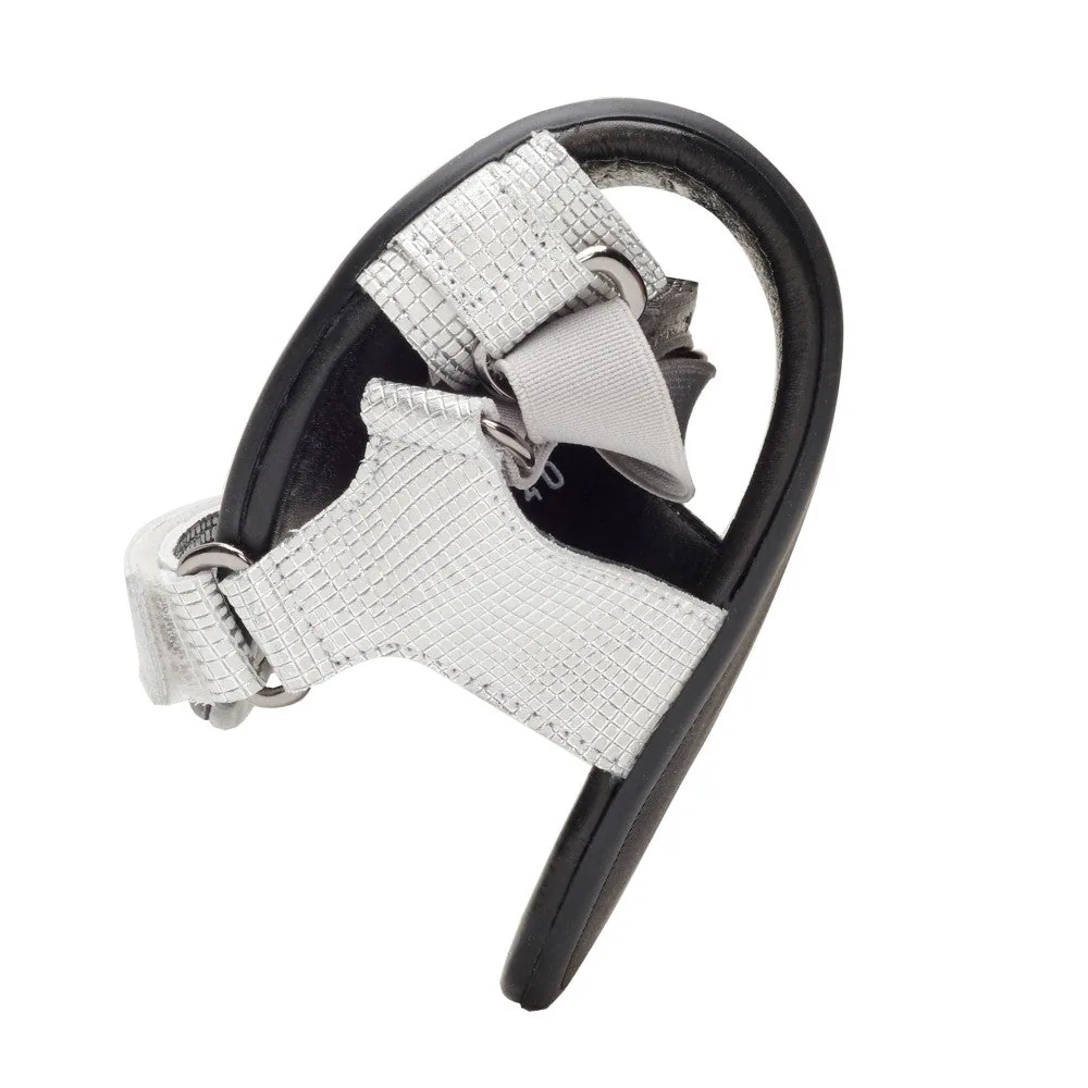Женские сандалии ZAQQ MIQA Silver (серебристый цвет), фото 4