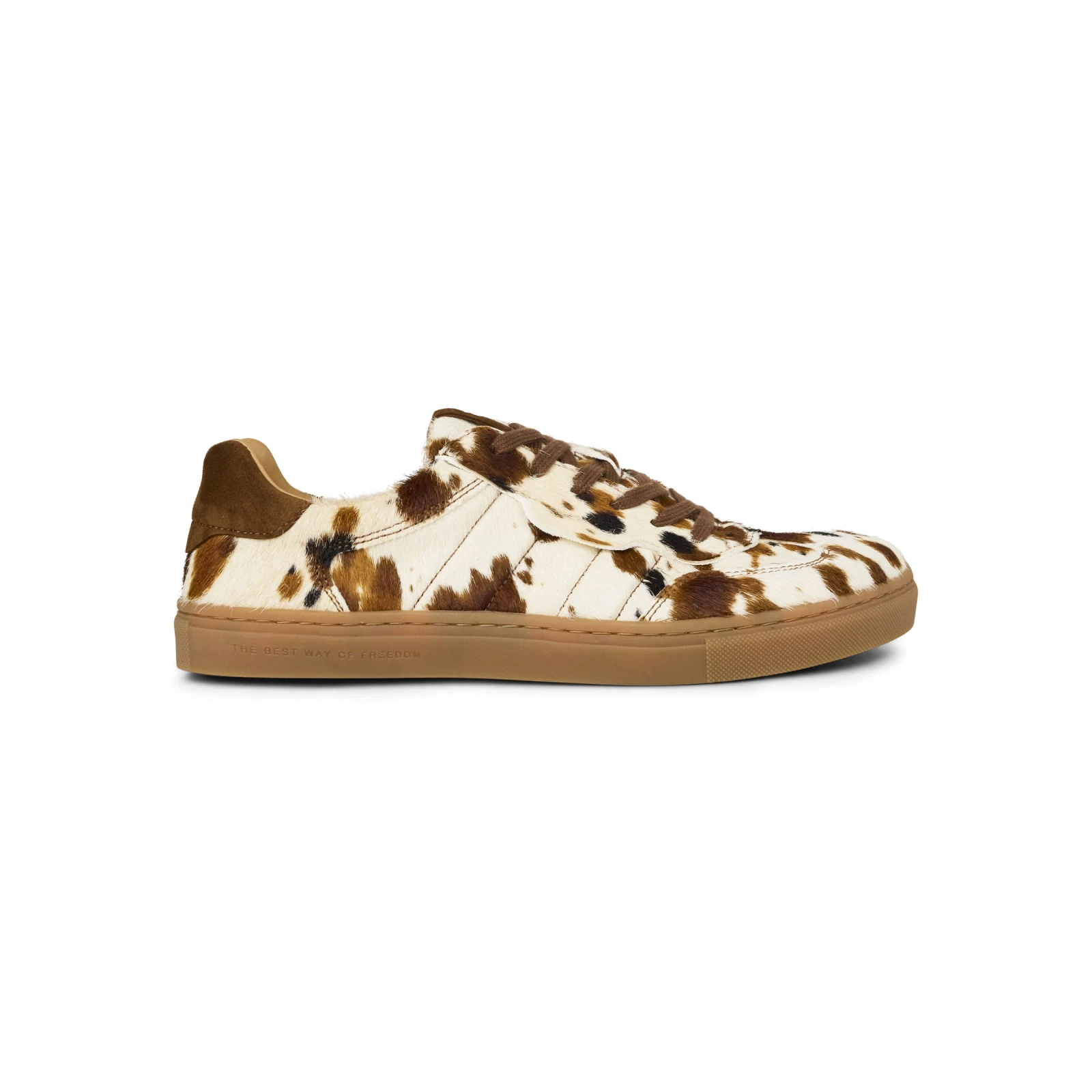Кроссовки Koel HELENA SUEDE Print — бежевый