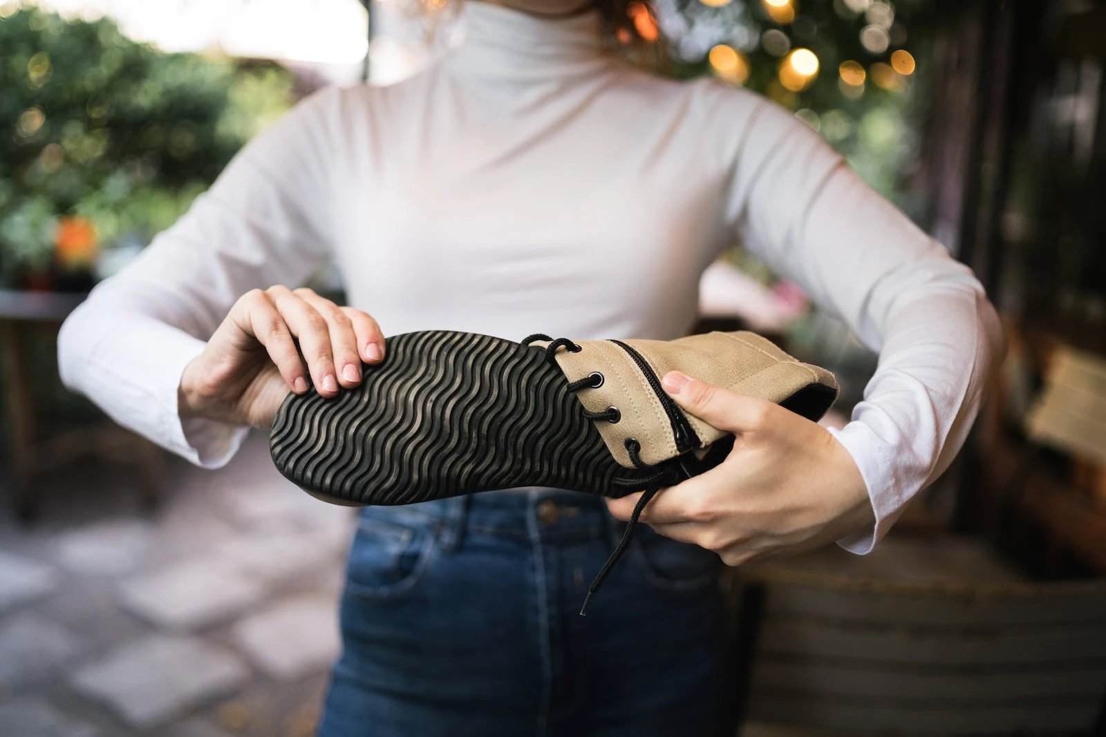 Сапоги Ahinsa Jaya Zip Barefoot — песочный, фото 10
