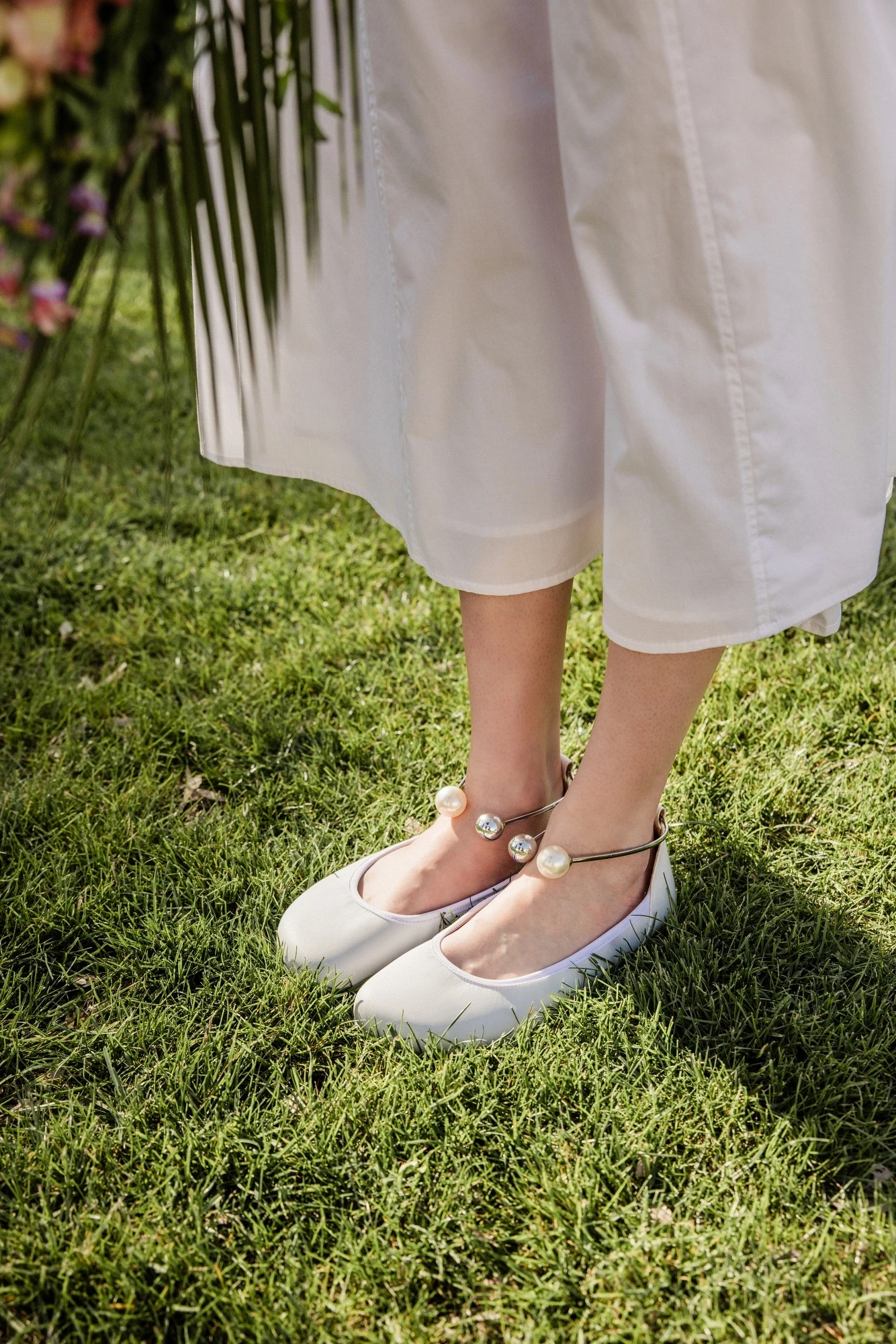 Босоногие балетки Shapen TULIP 3.0 — белый, фото 2