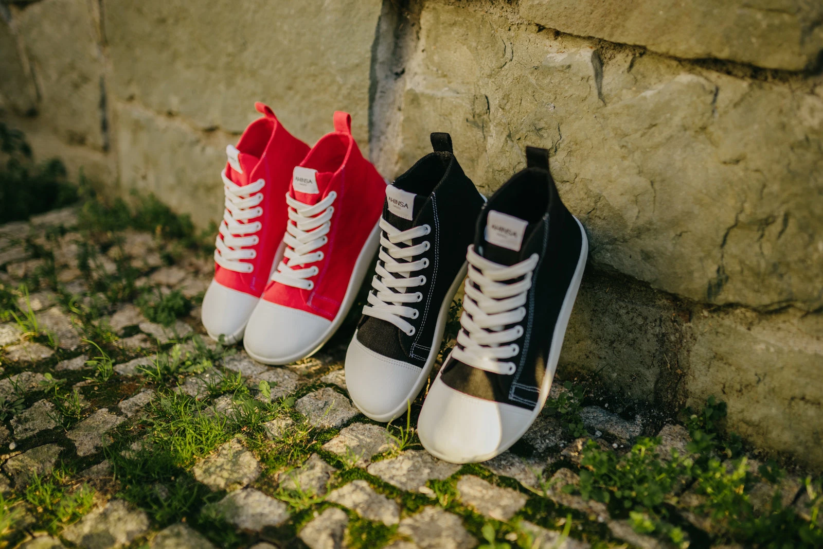 Кроссовки Ahinsa Street Hemp High-Top Barefoot — чёрный, фото 11